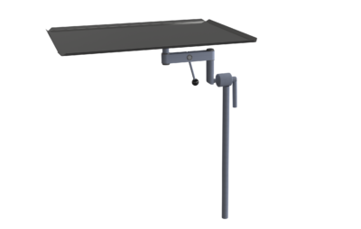 Instrument Table - flexible and rotatable